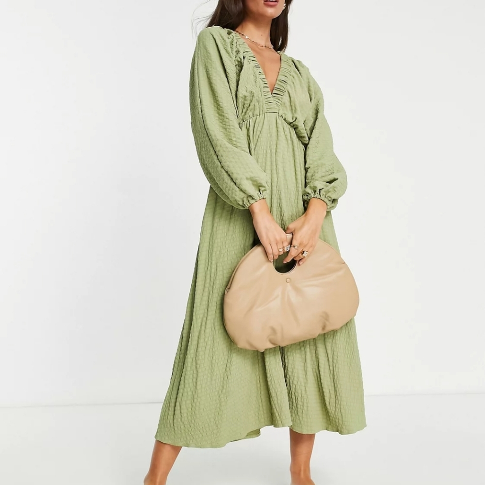 ASOS Sage Green Maxi Dress